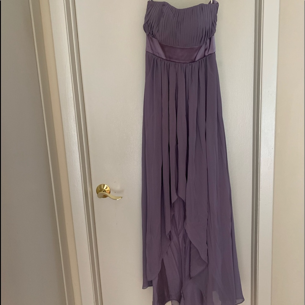 Purple gown